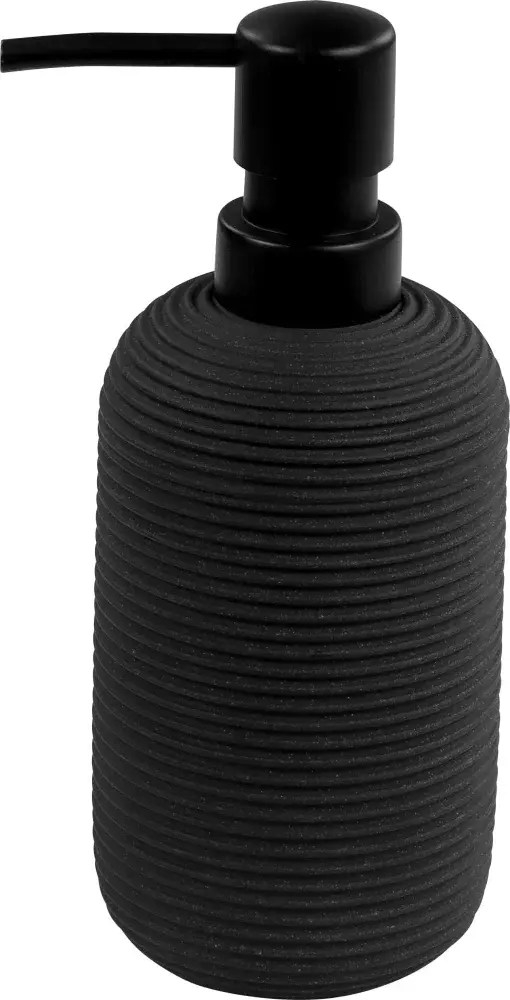 Dispenser para sabonete líquido redondo preto Kala