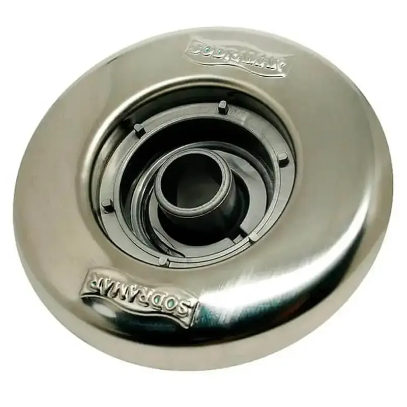 Dispositivo de retorno inox 1.1/2 polegadas para tubo de 50MM Sodramar — fotografia de referência