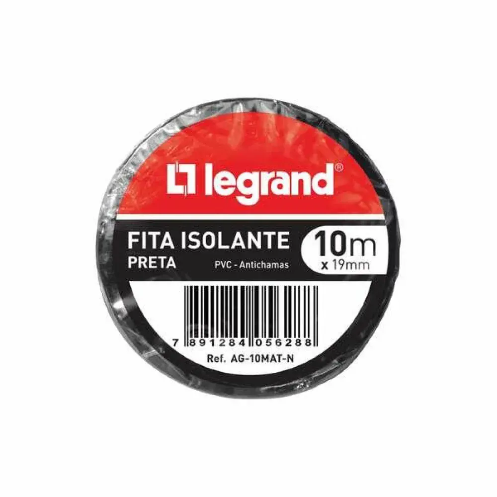 Fita isolante ag 19MM x 10M 1 unidade Legrand — fotografia 2