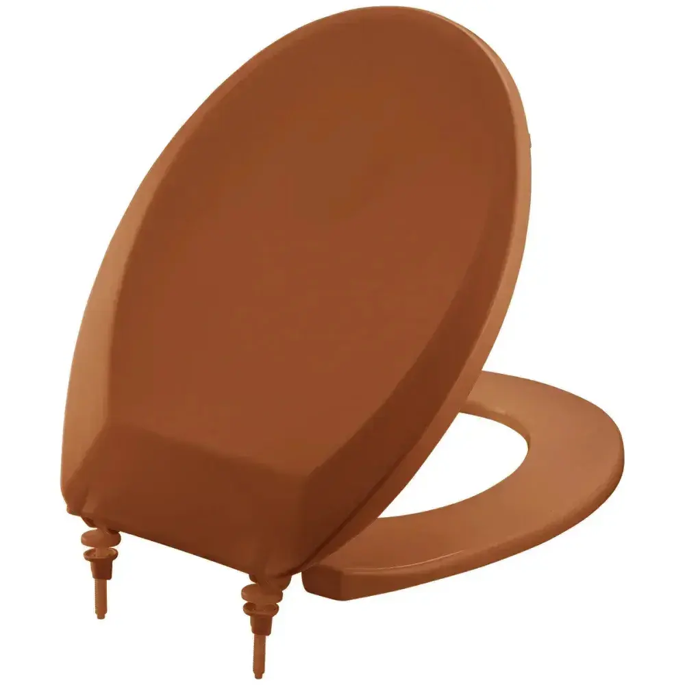 Assento sanitário Liege prime universal caramelo — fotografia 6