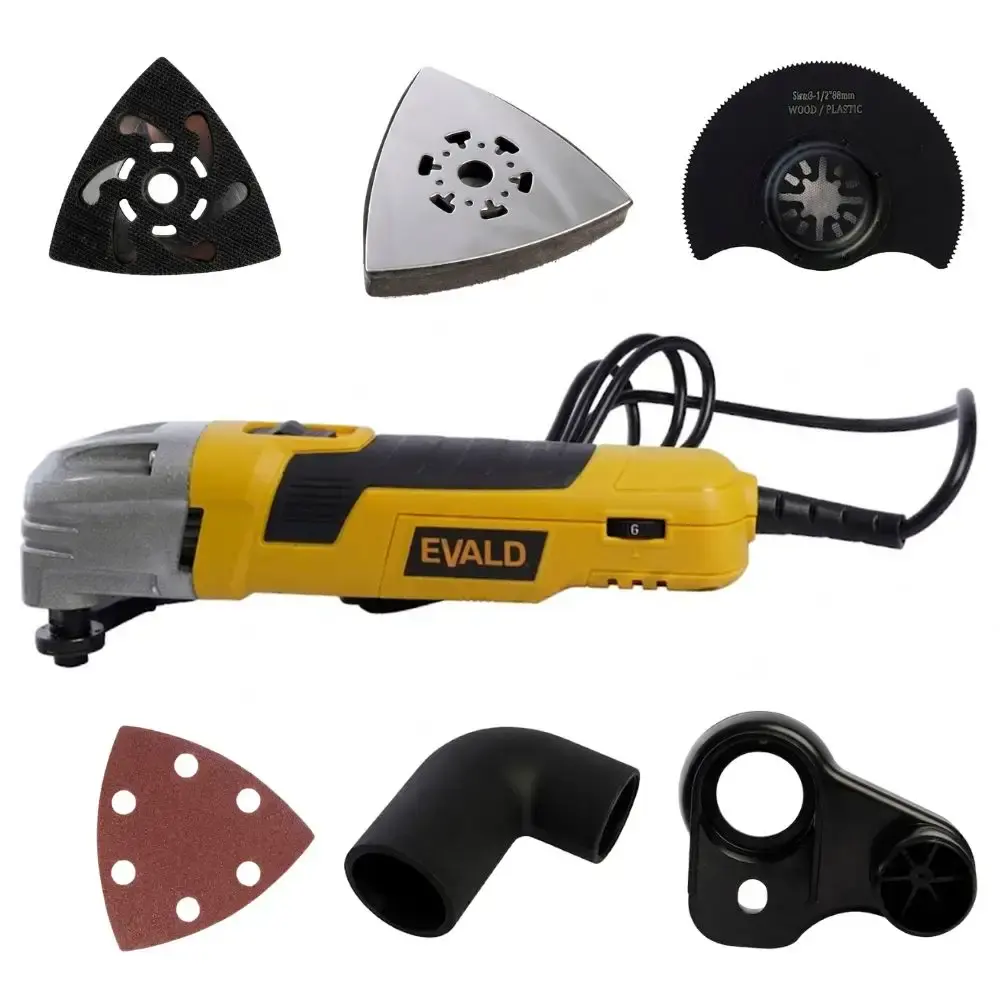 Multiferramenta oscilante elétrica 300W com kit 10 acessórios EMFO300 Evald 110 V