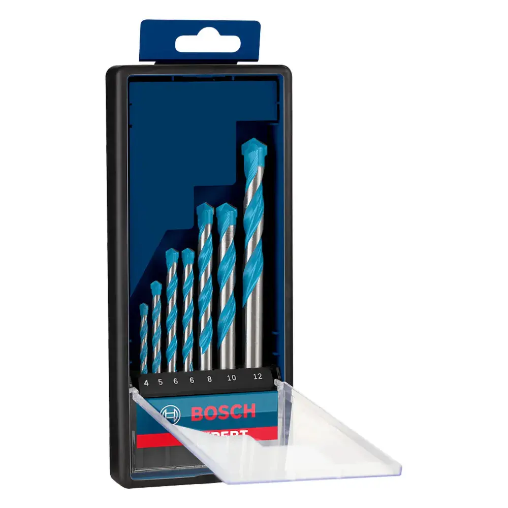 Jogo de broca multi construction 4 a 12 mm 7 peç Bosch — fotografia 8
