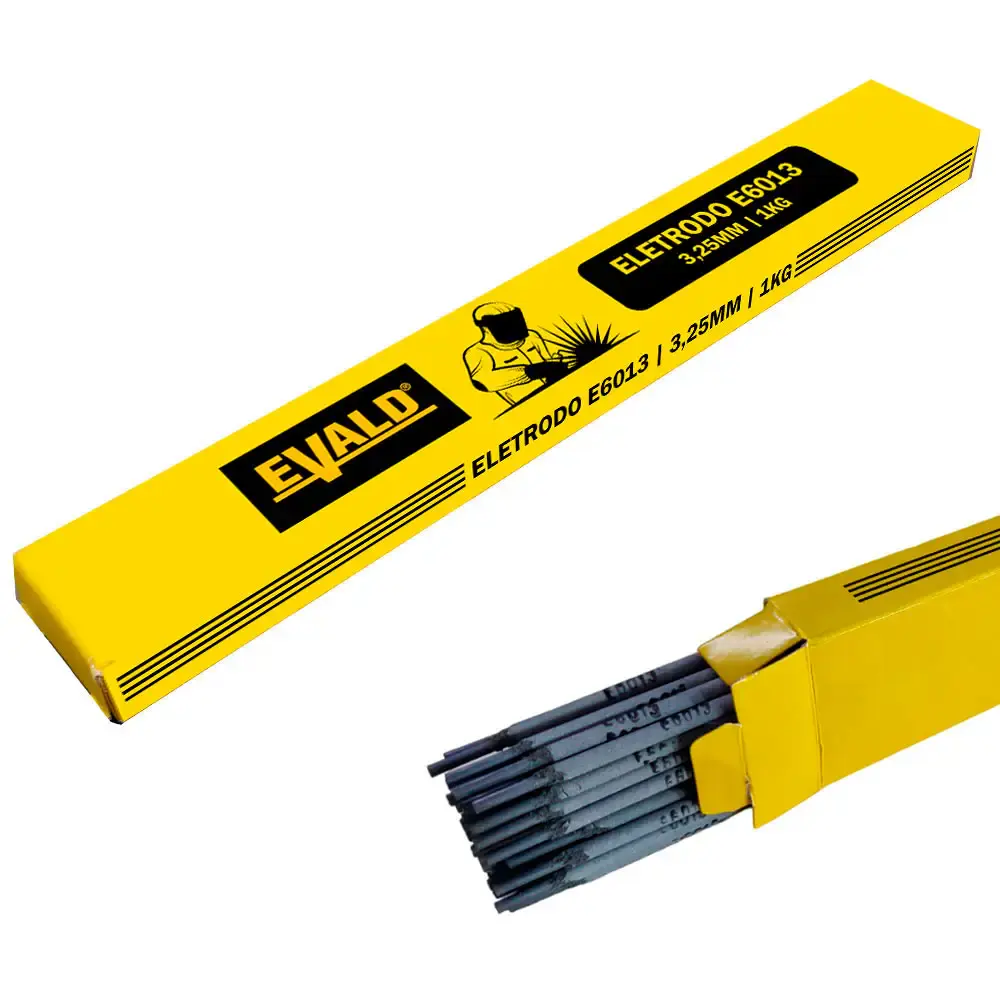 Eletrodo para solda E6013 3,25 MM caixa 1,0 KG Evald — fotografia de referência
