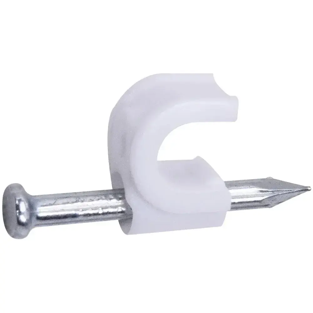 Abraçadeira para cabo coaxial 6MM 20 peç Worker — fotografia 5