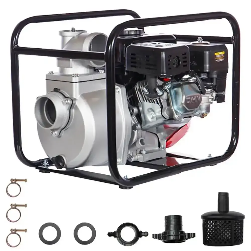 Bomba Gasolina Auto Escorvante 3 x 3 Pol 6,5 HP TWP80SX TOYAMA — fotografia de referência