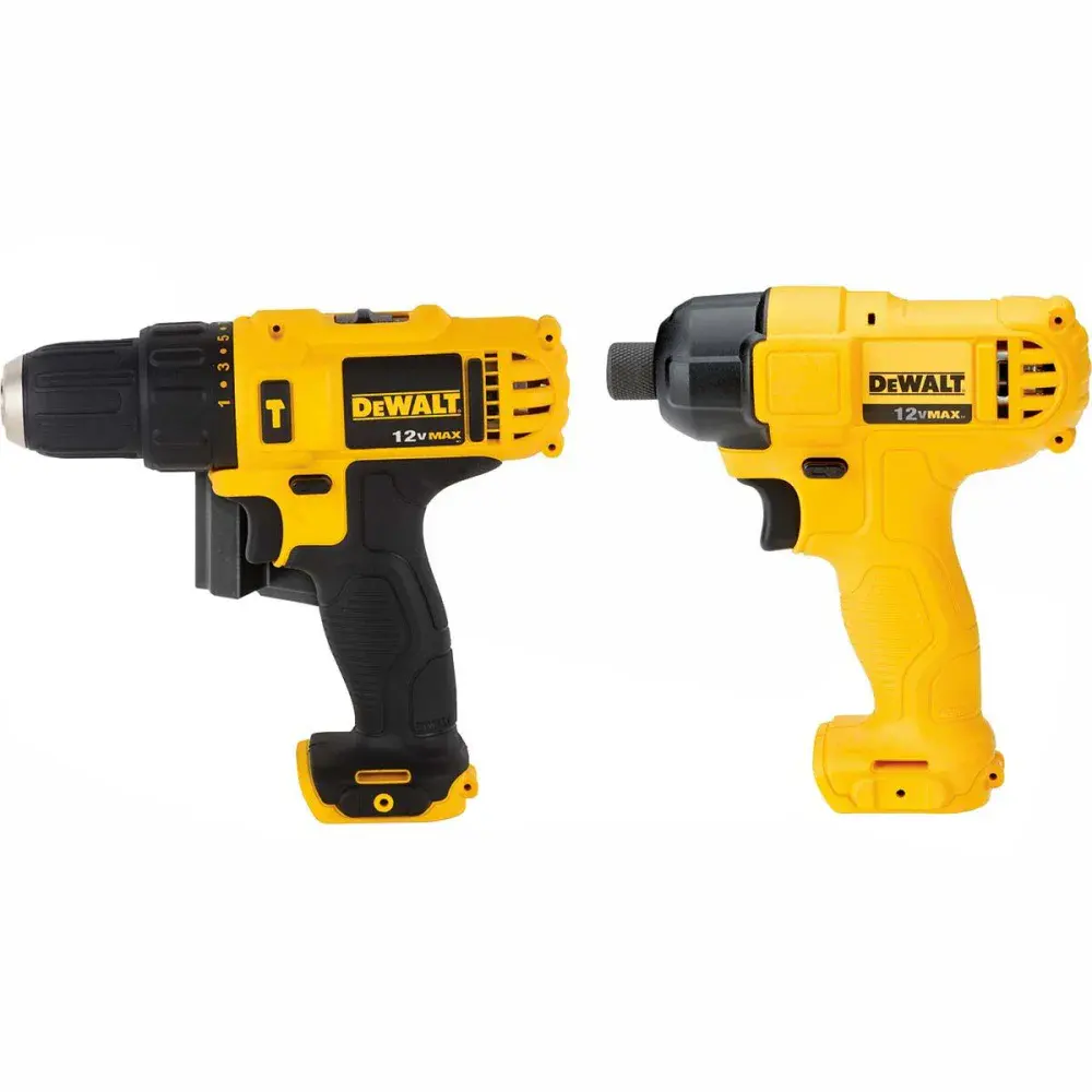 Parafusadeira furadeira e chave impacto 1/4 12V Dewalt — fotografia 2