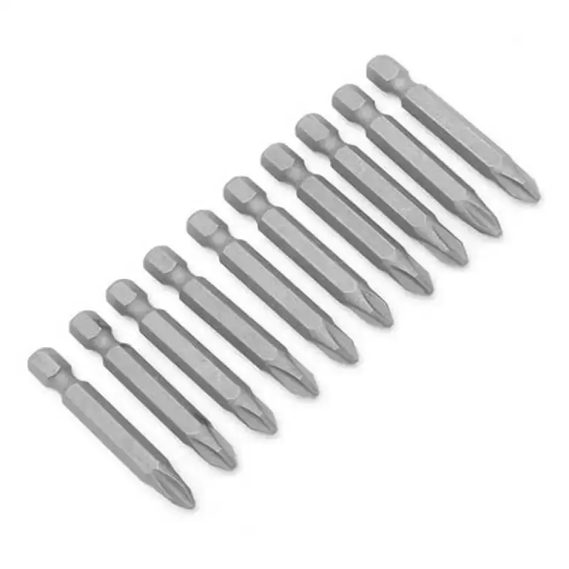 Jogo de Bits Phillips PH2 x 50mm Kit com 10 Peças 113829 MTX — fotografia de referência