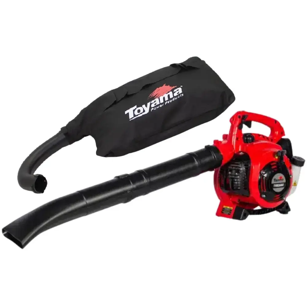 Soprador aspirador de folhas a gasolina 25,4 CC 2T Toyama