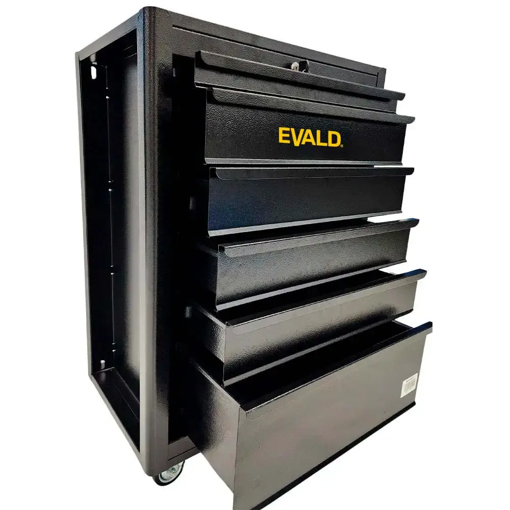 Carrinho para ferramentas 60X40X90CM fechado com 6 gavetas EVC-12 Evald