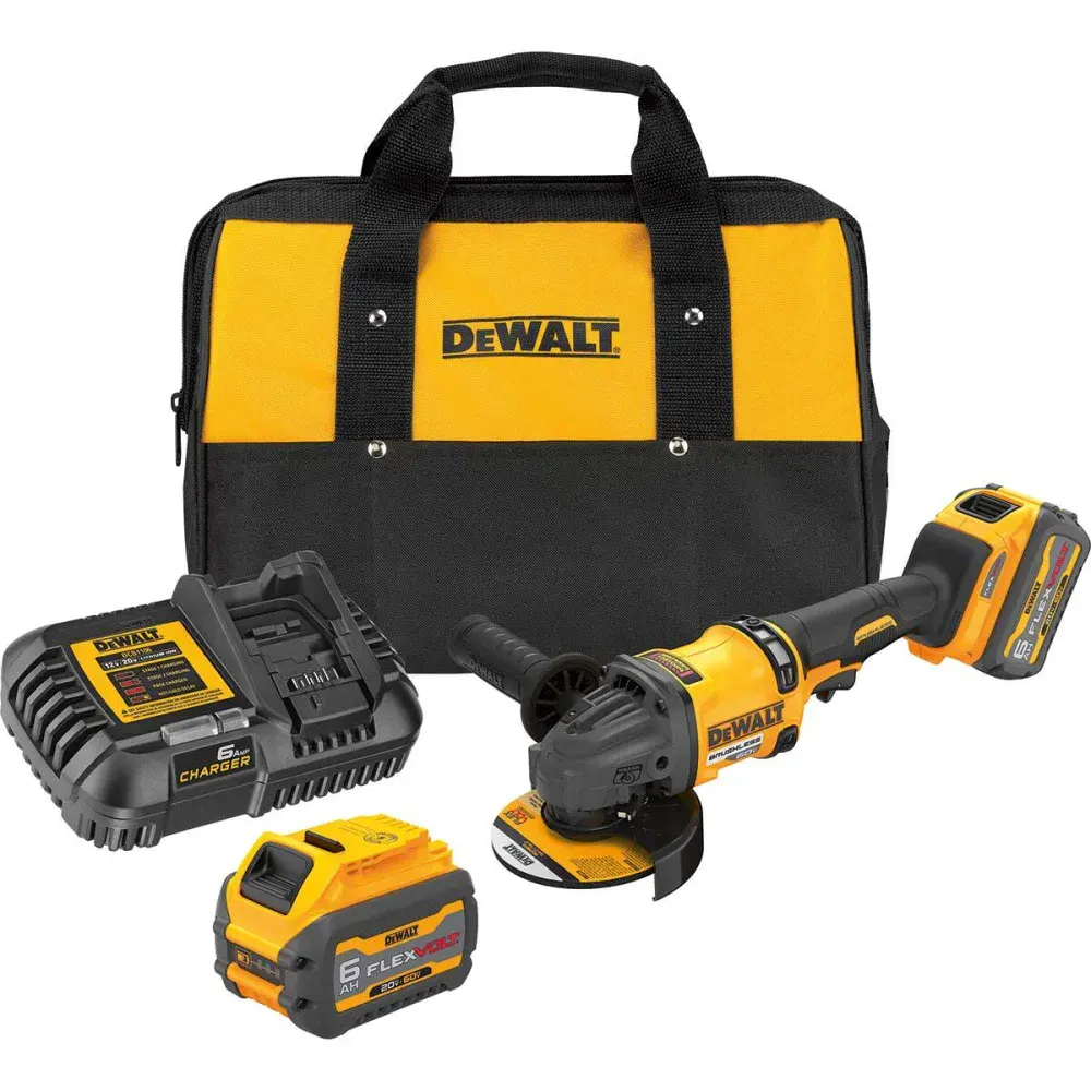 Esmerilhadeira 5 60V flexvolt 2BAT 220V Dewalt