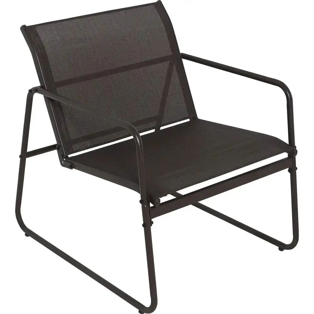 Conjunto de mesa e 3 cadeiras para jardim weekend BEL Cinza Belfix — fotografia 10