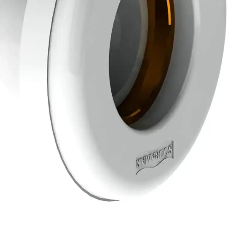 Dispositivo de aspiração 50MM pratic com rosca latão 019355 Sodramar — fotografia 4