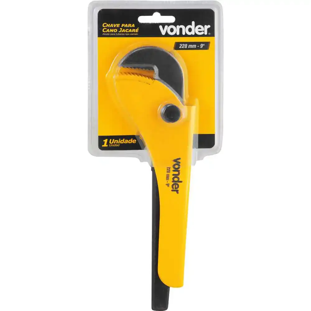 Chave para cano jacaré 9POL 45MM Vonder — fotografia 2