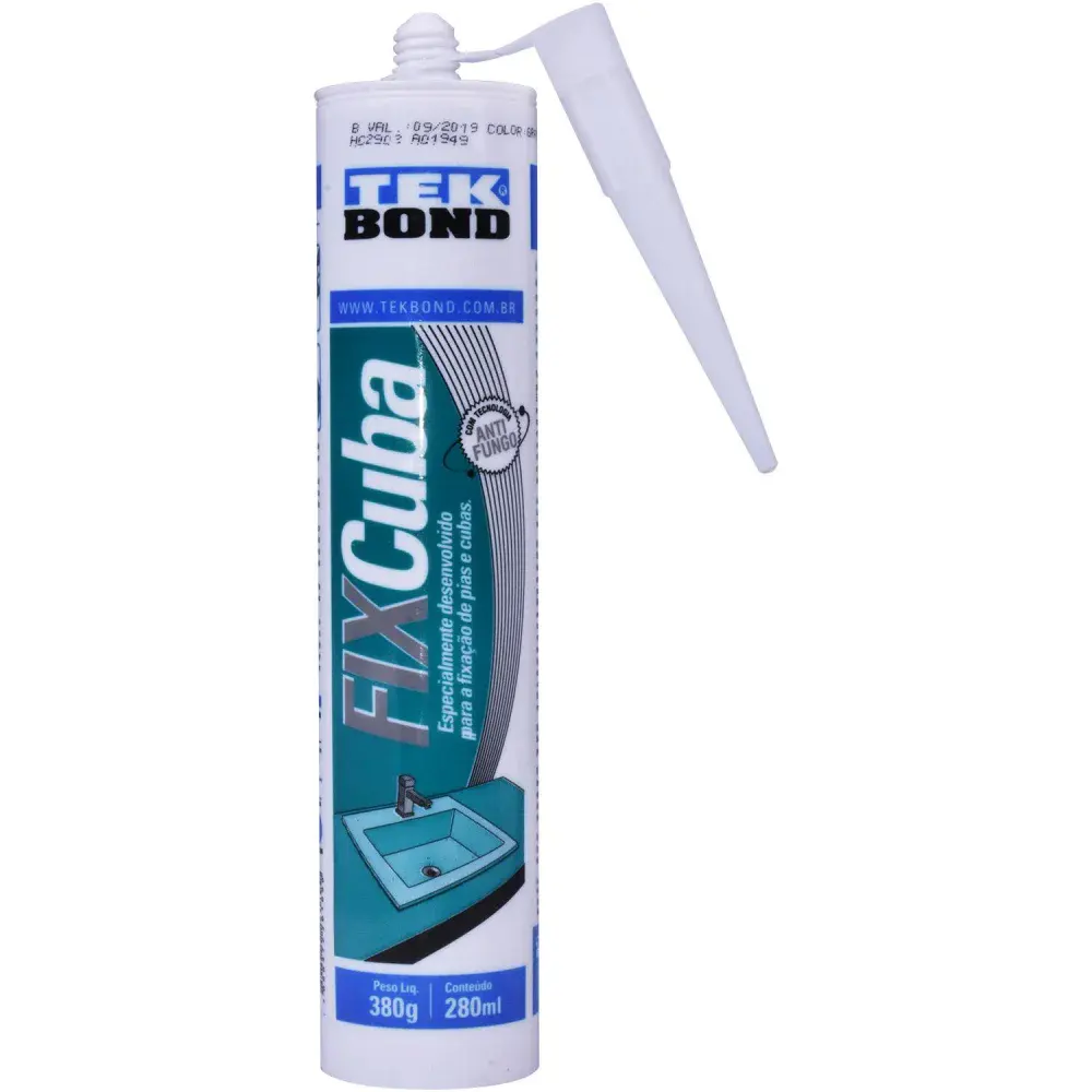 Adesivo para cuba fix 380G Tekbond — fotografia 3