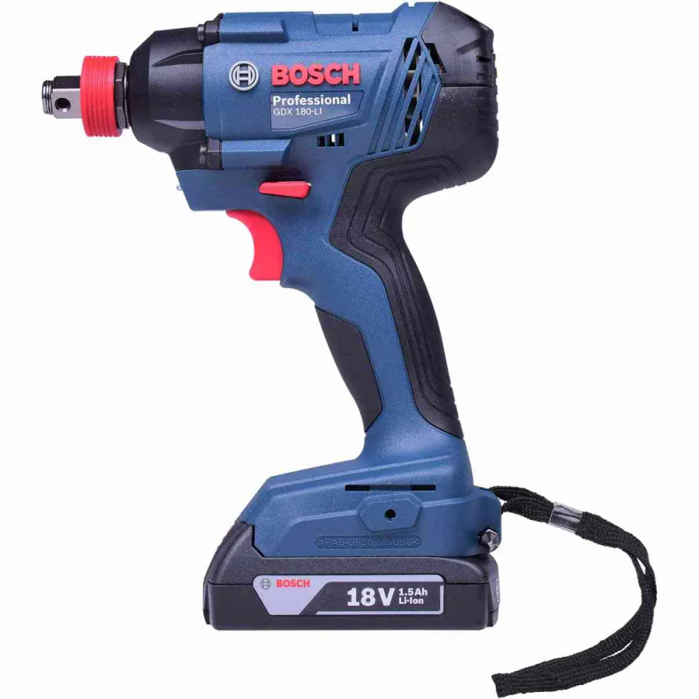 Chave de impacto sem fio gdx 180-LI professional biv Bosch — fotografia 3