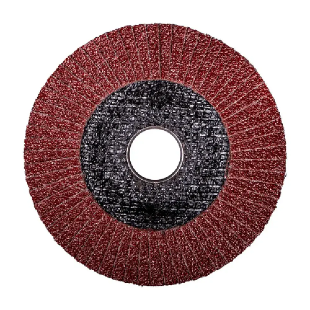 Disco flap X421 óxido de alumínio Ø115MM G40, curvo 10U Bosch — fotografia 6