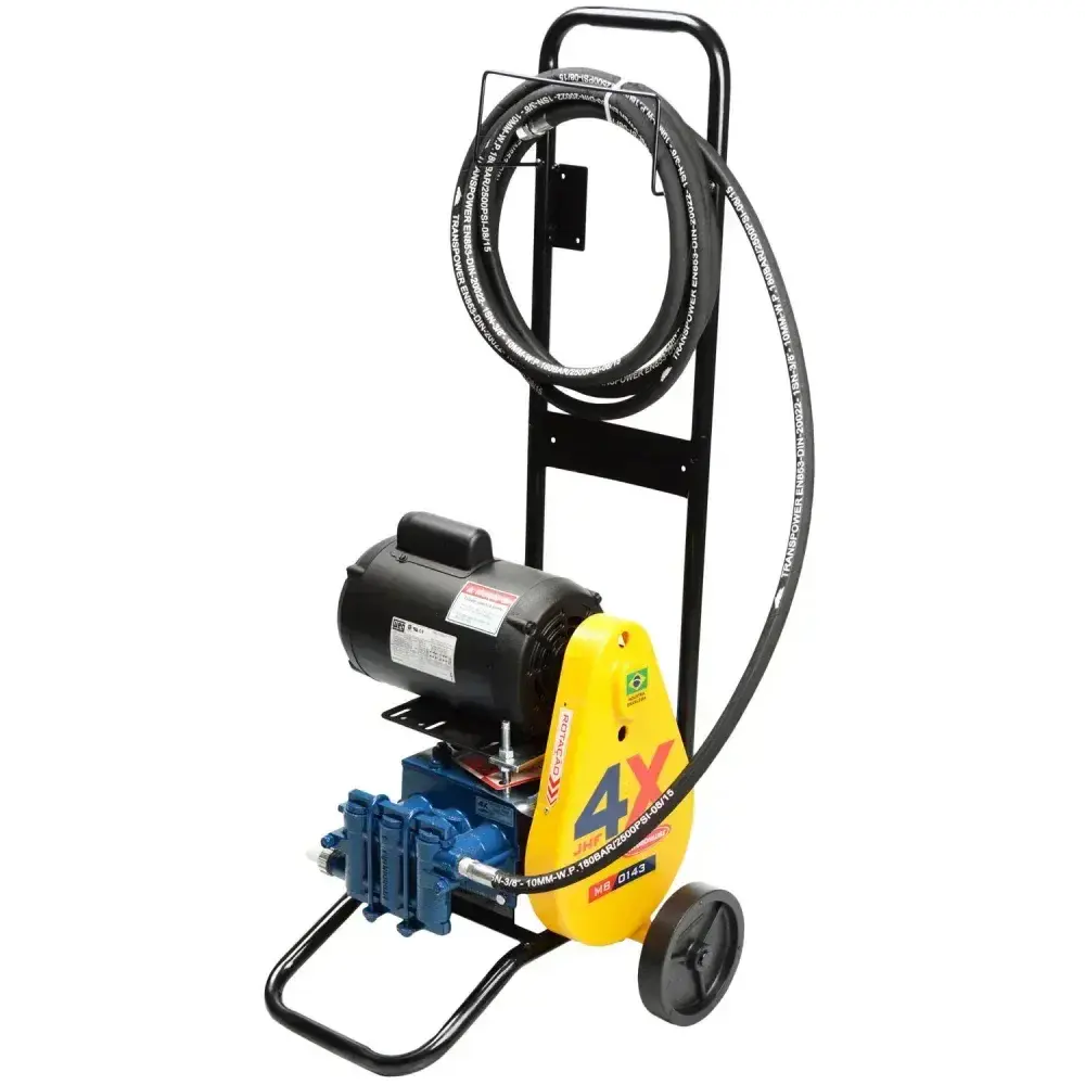Lavadora de alta pressão MB143 500 libras com carrinho Jhf4x — fotografia 6