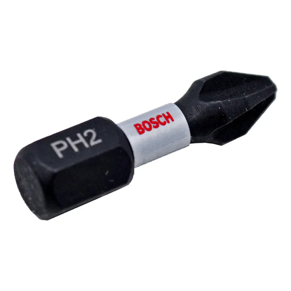 Ponta bits phillips PH2 25MM impact control Bosch — fotografia 3