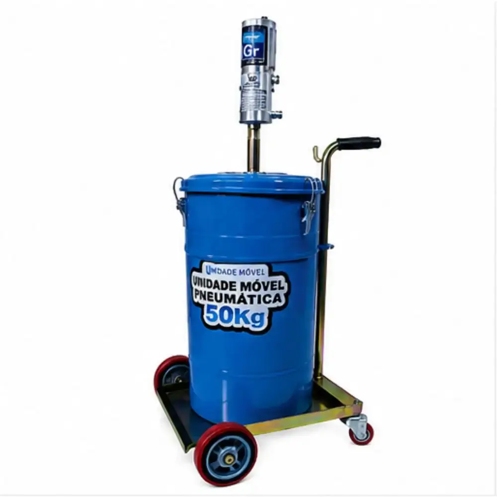 Bomba para graxa propulsora pneumática 50KG completa Bremen