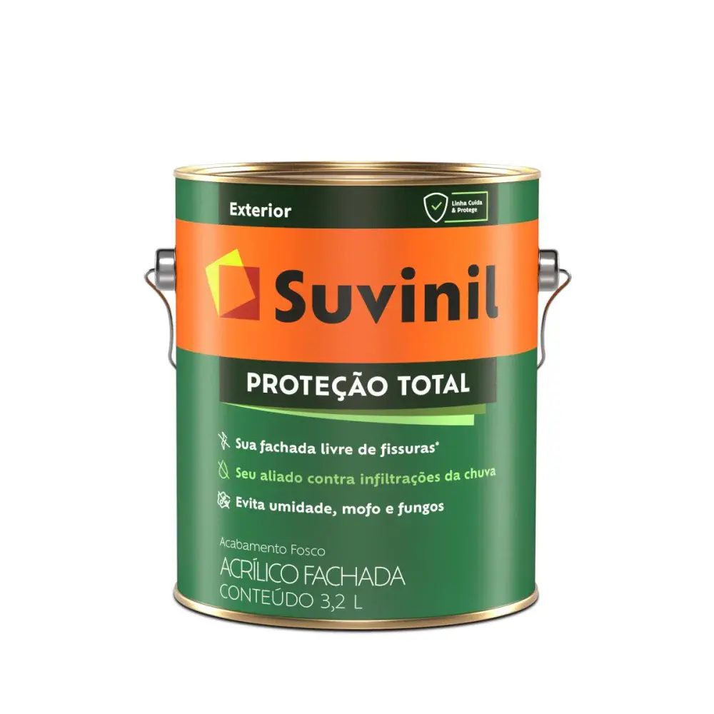 Acrílico proteção total fosco A2 3,2L suvinil Suvinil Selfcolor