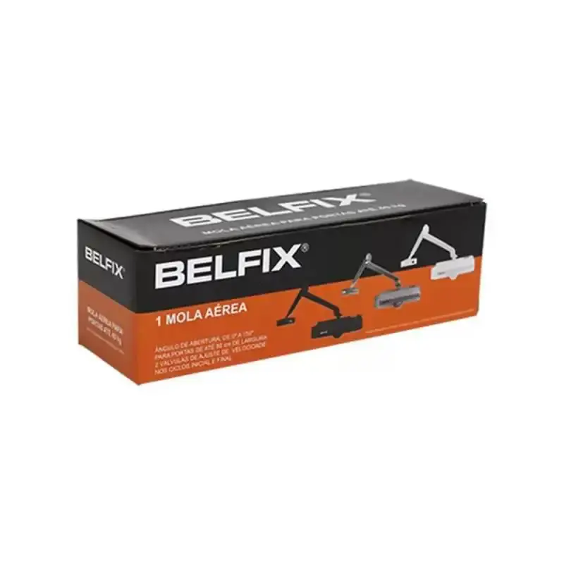 Mola automática branca para portas até 60KG 206001 BEL — fotografia 4