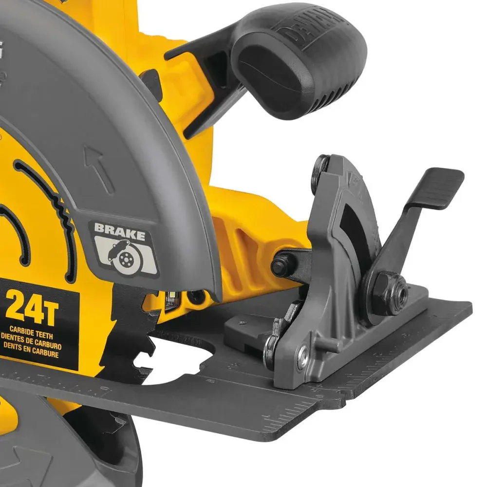Serra circular max brushless flexvolt 7-1/4” 60V Dewalt — fotografia 3