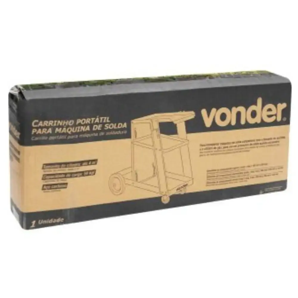Carrinho portátil para máquina de solda Vonder — fotografia 3
