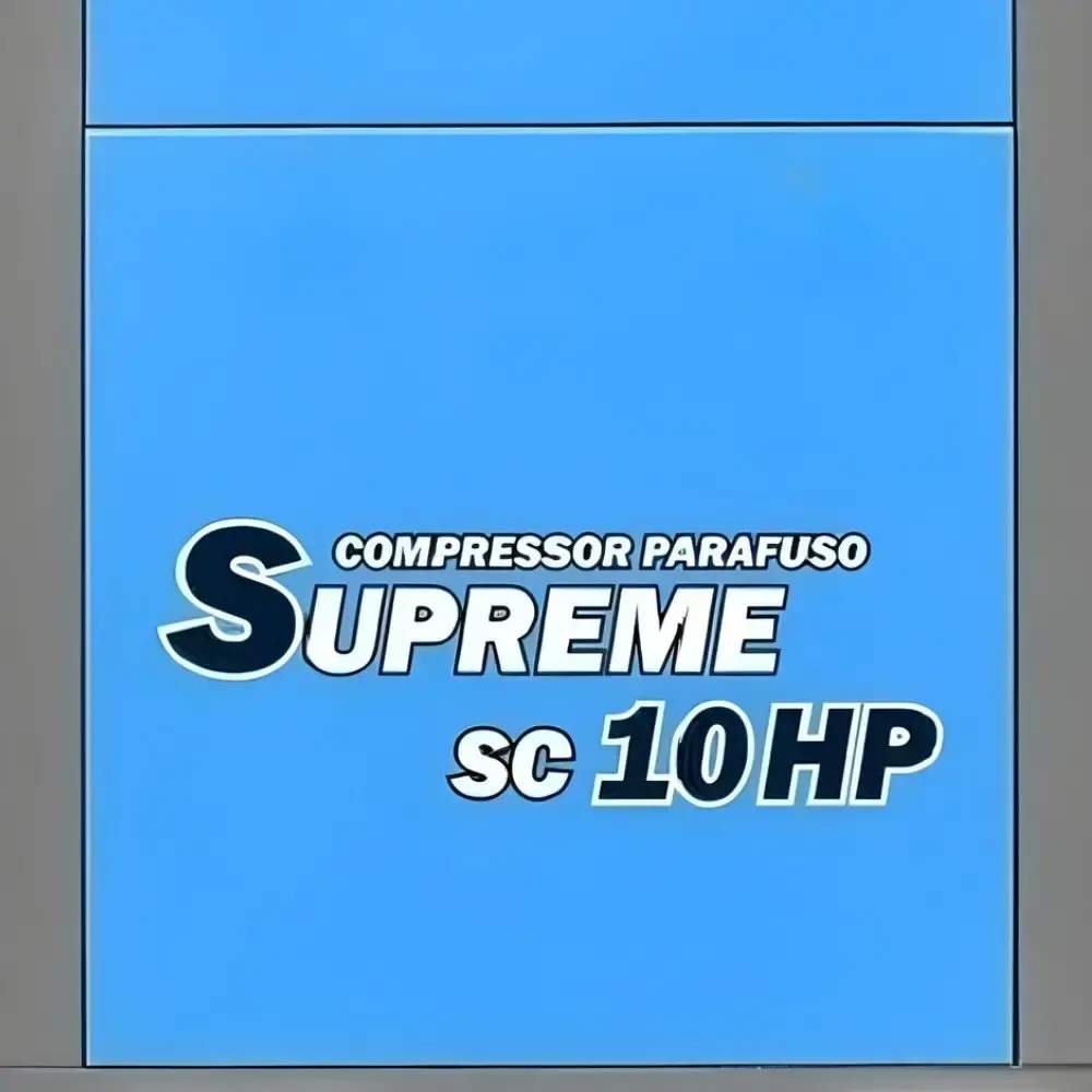 Compressor de parafuso supreme com reservatório 230L 10HP 10BAR 380V SC10 techto — fotografia 3