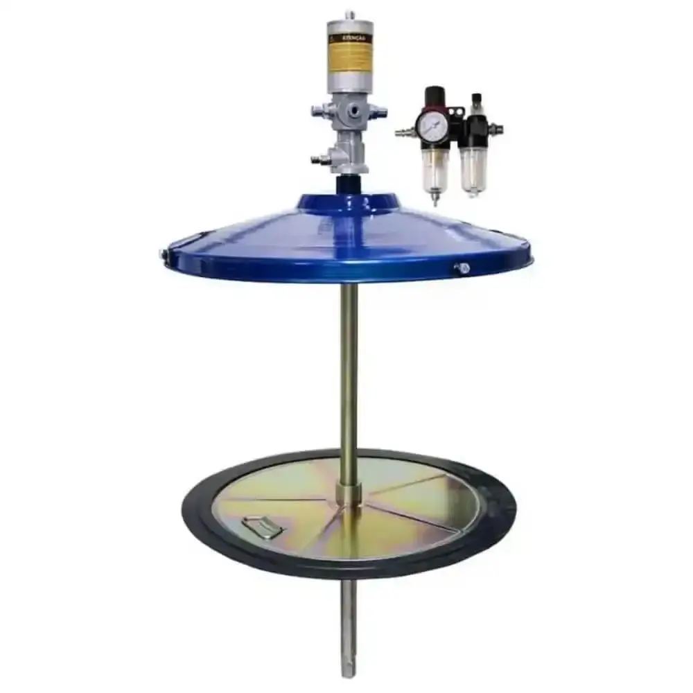 Bomba propulsora pneumática para graxa 200 KG com tampa 8970 Bremen