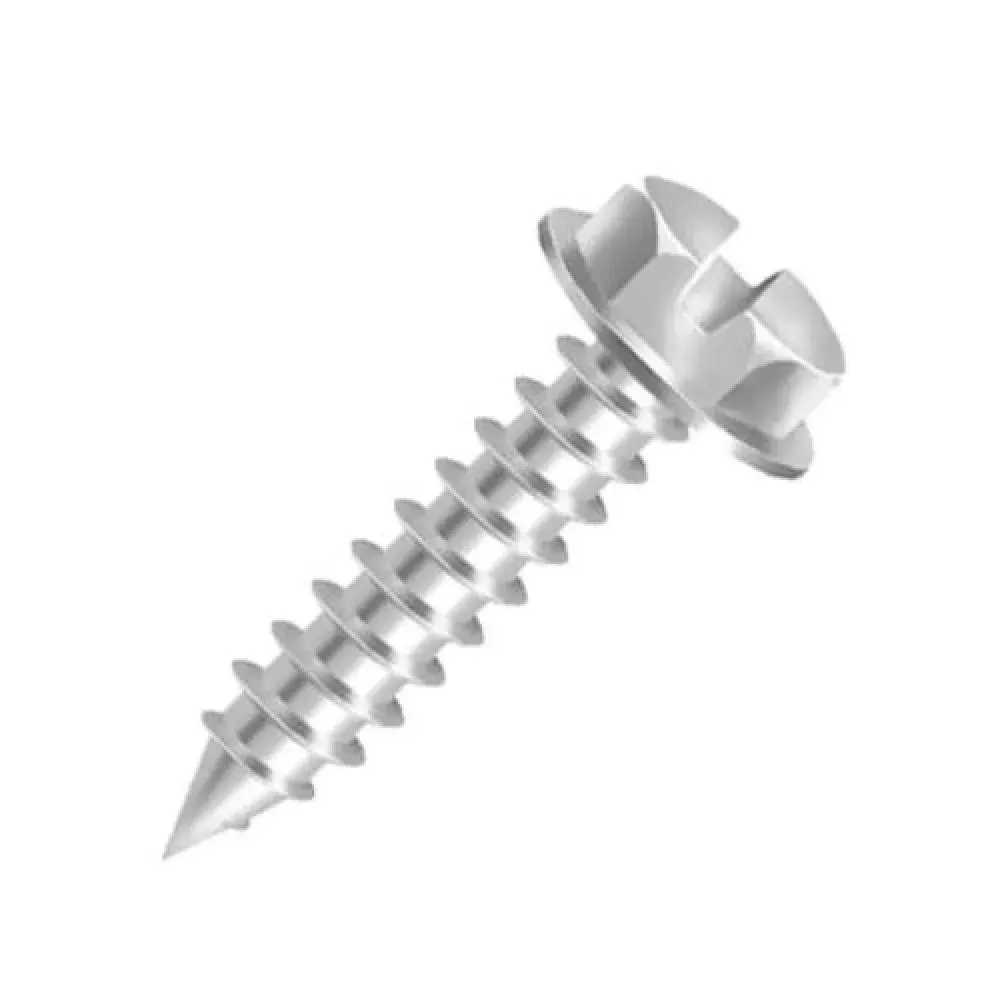 Parafuso aa sext flangeado zinc 3,5X9,5MM 500 peças Ciser — fotografia de referência