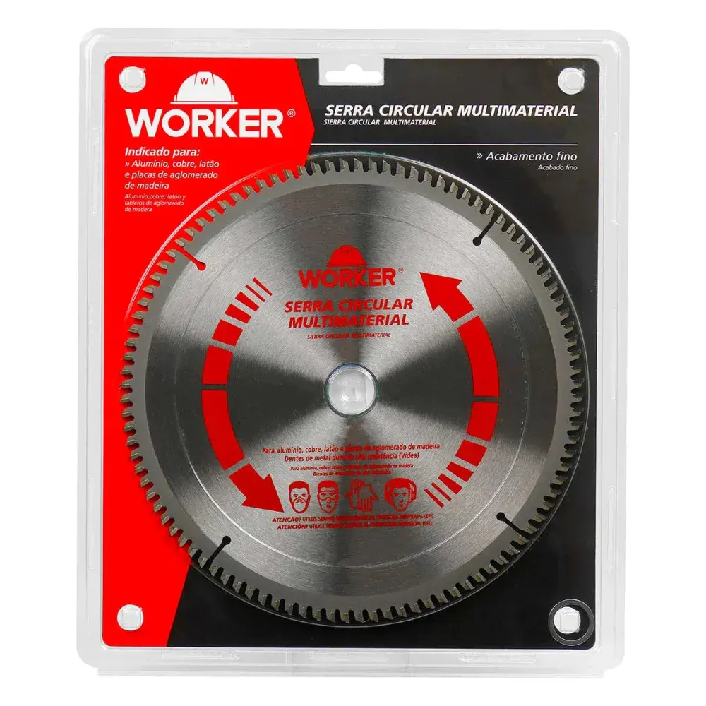 Disco de serra 7.1/4 60 dentes 20MM Worker — fotografia 8
