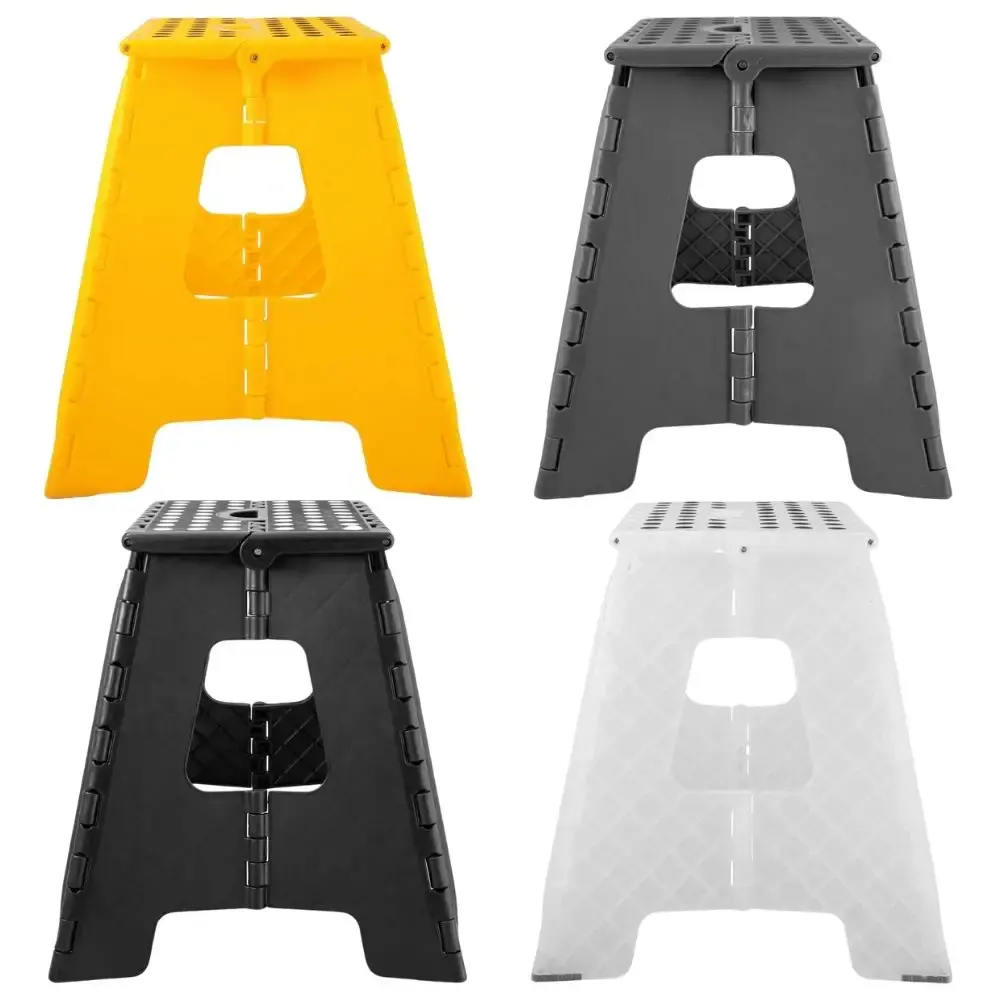 Banqueta plástica dobrável varias cores 36CM Vonder — fotografia 3