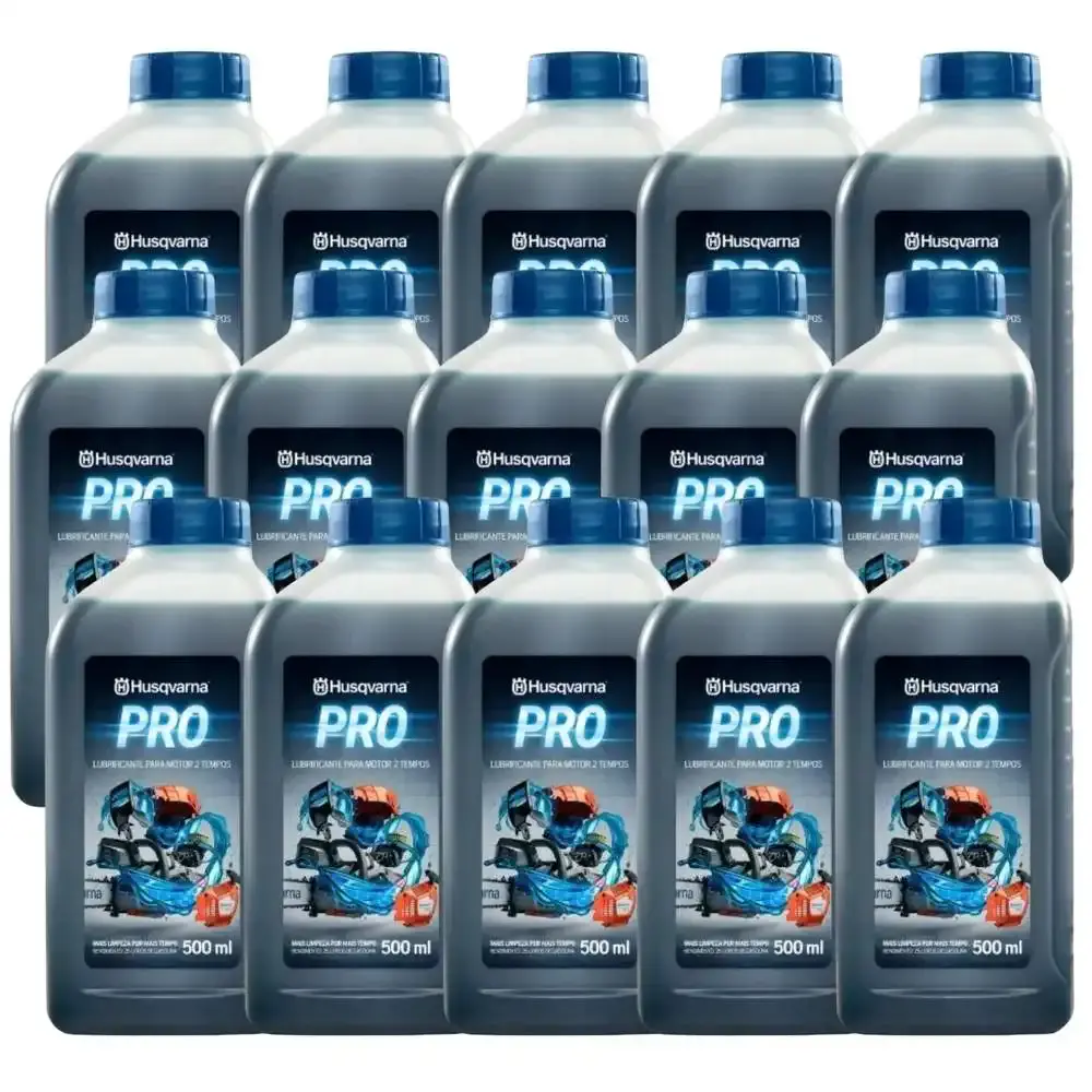 Óleo Lubrificante para motor 2 Tempos 500ml 15 Unidades PRO HUSQVARNA