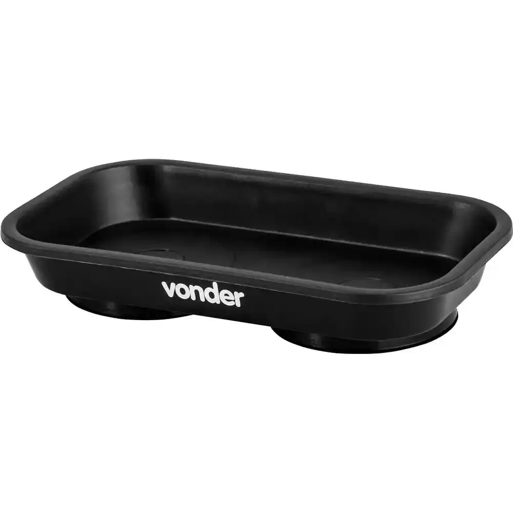 Bandeja Magnética Retangular Plástica 14cm x 24cm VONDER — fotografia 2