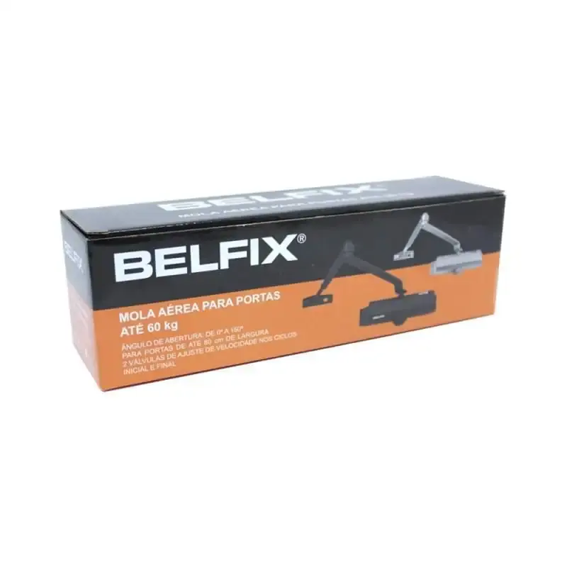 Mola Aérea Automática para Portas até 60 KG Preta BEL BEL FIX — fotografia 2