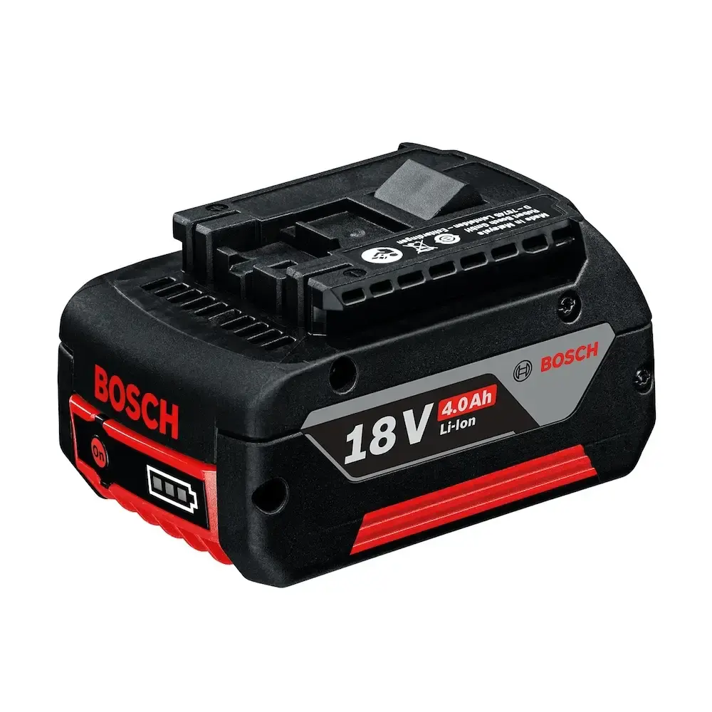 Kit 2 baterias 18V 4.0AH e 1 carregador bivolt 1600A02RM8000 Bosch — fotografia 4