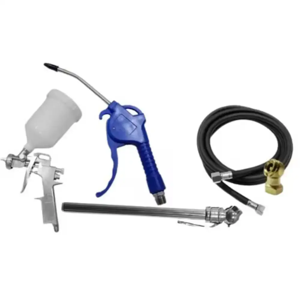 Compressor portátil isento 5,4 pés 1HP 25L com kit 5 peças evald tractor Compbrasil 220 V — fotografia 12