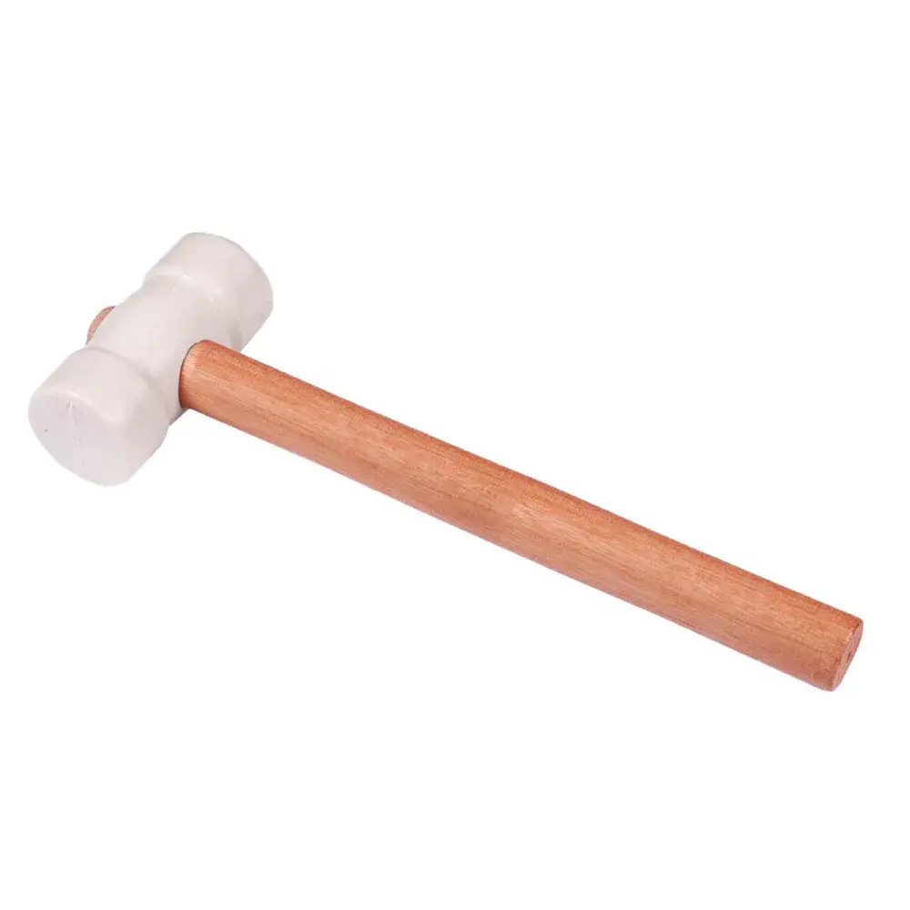 Martelo borracha branco 40MM Kala — fotografia de referência