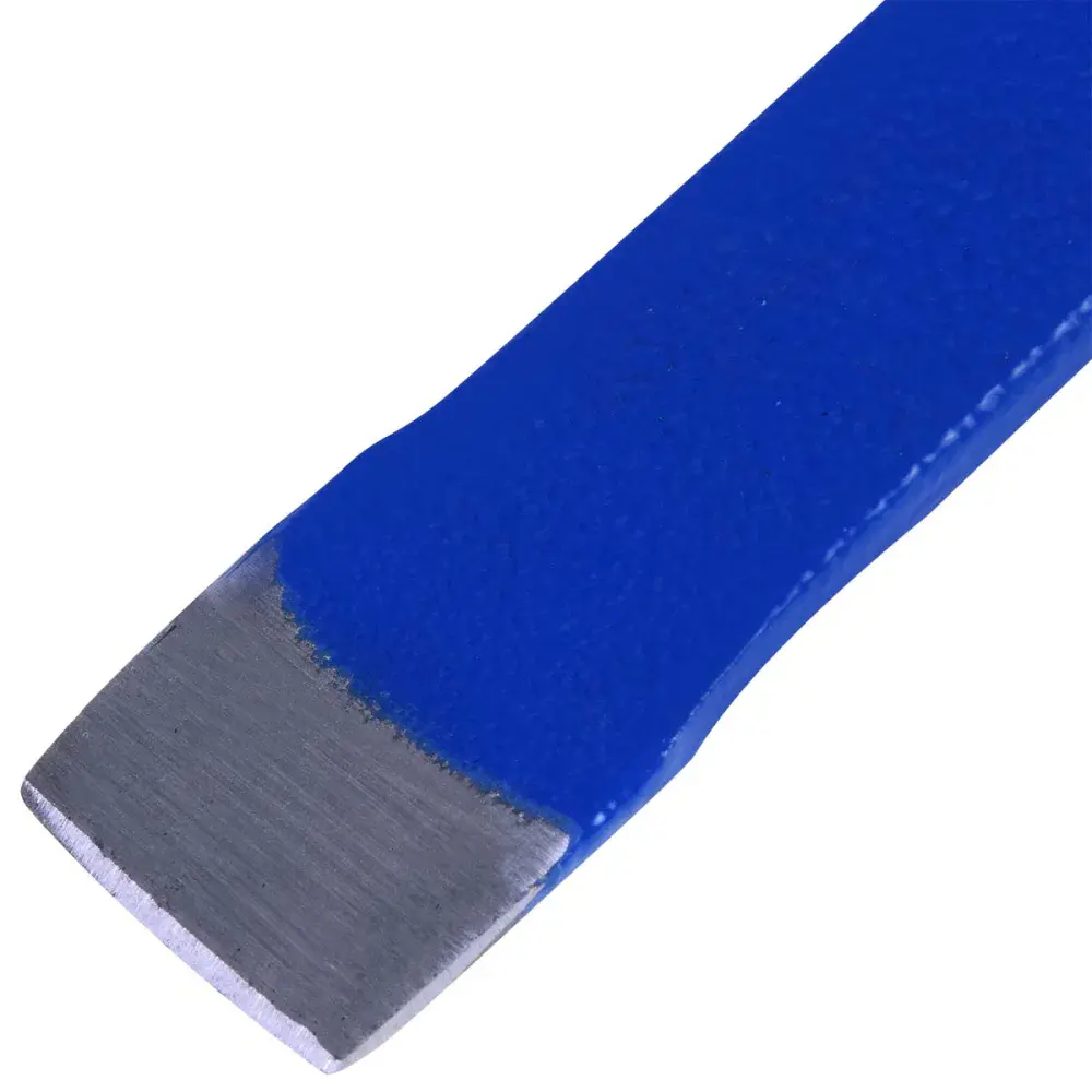 Talhadeira em aço inoxidável chata azul tamanho 8 Kala — fotografia 5