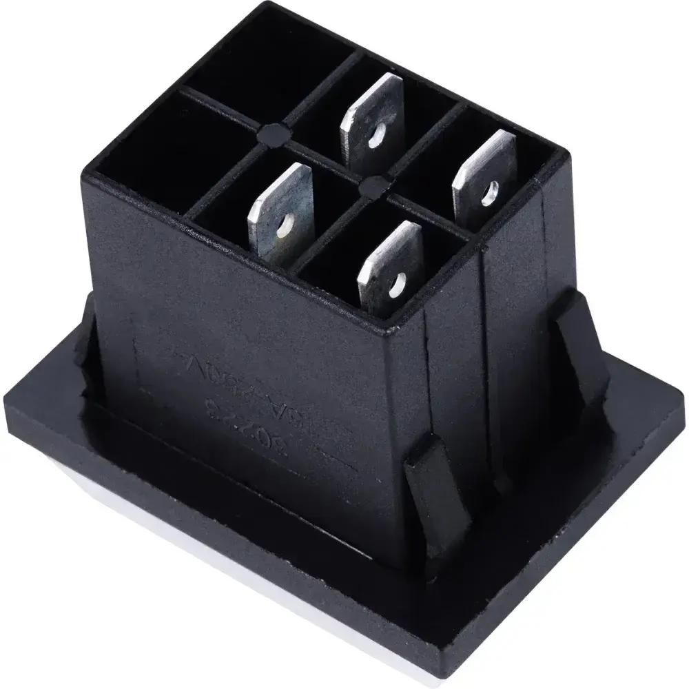 Interruptor ld capa 20A/120V 15A/220V preto Margirius — fotografia 8