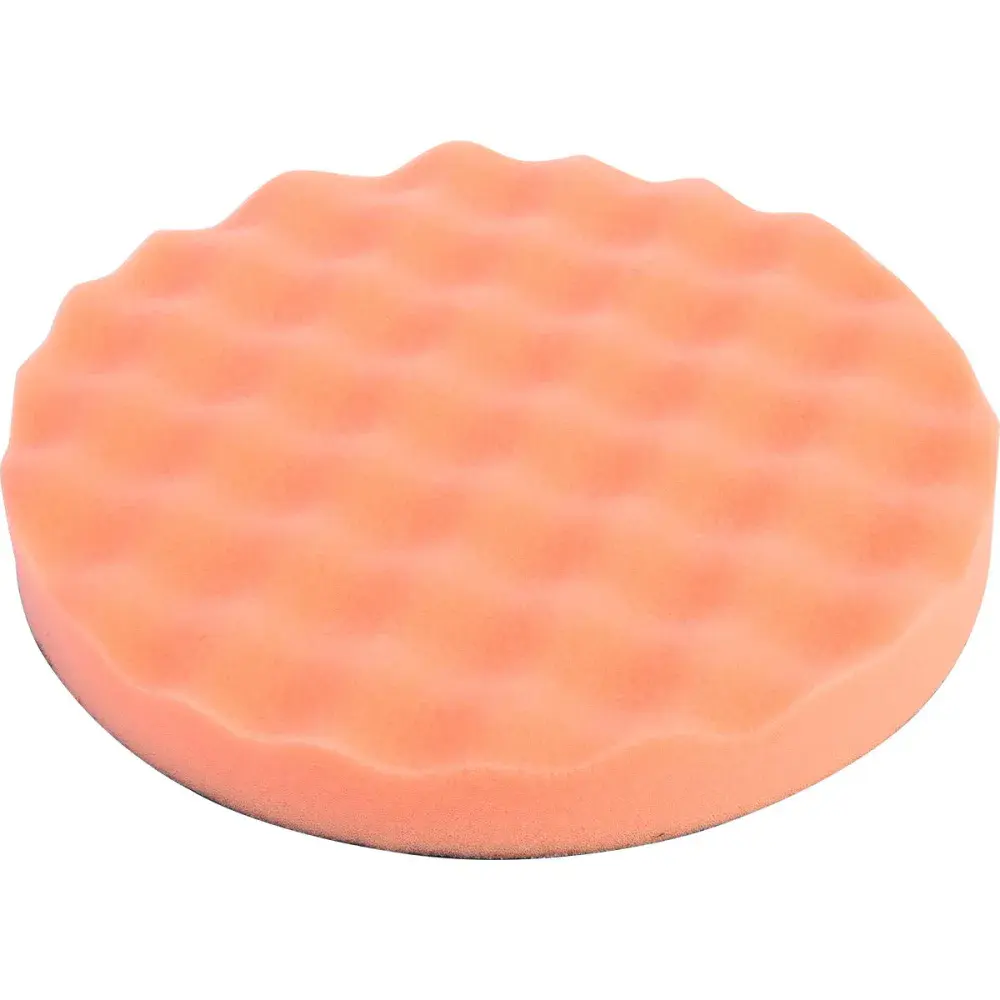 Boina de corte espuma laranja 198MM para ramo automotivo Worker — fotografia 3