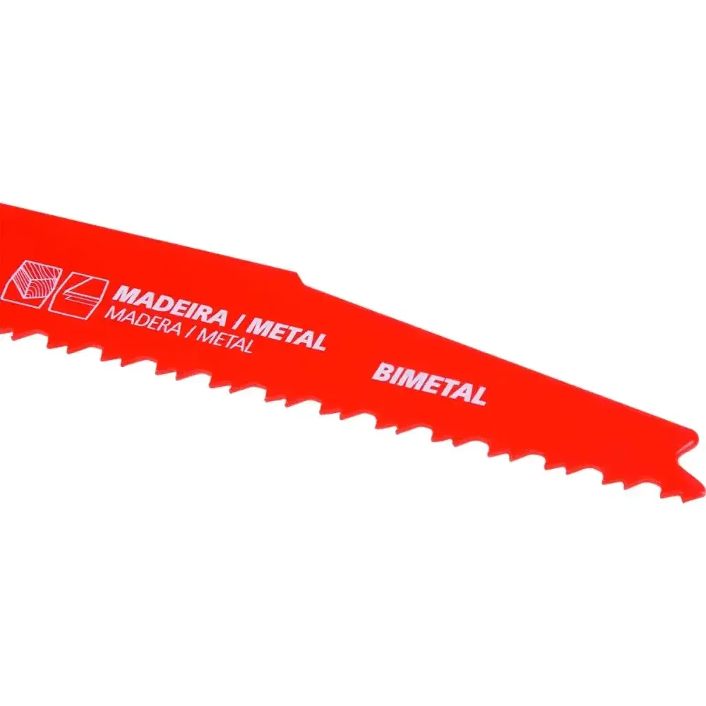 Lâmina para serra sabre bimetálica 1/2” 200MM 6/12 dentes Worker — fotografia 8