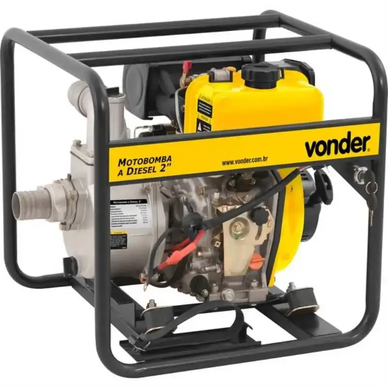 Motobomba à diesel 2 POL 5 HP 4 tempos Vonder — fotografia de referência