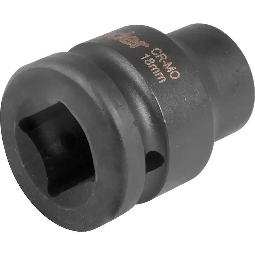 Soquete Sextavado de Impacto Encaixe 3/4 polegada 18Mm Cromado VONDER — fotografia 3