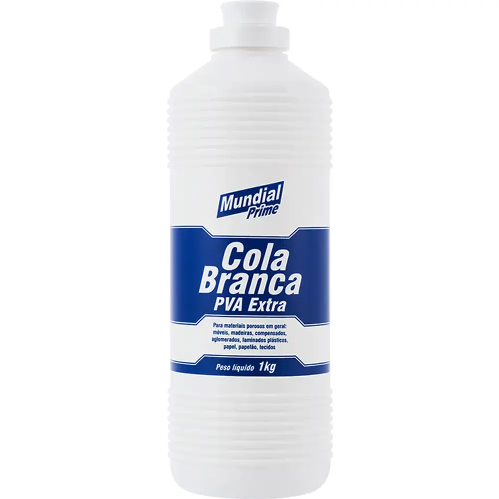 Cola Branca Extra 1 kg MUNDIAL PRIME — fotografia de referência