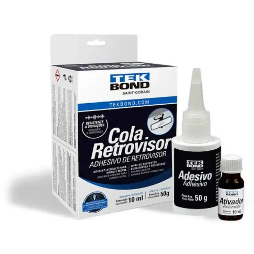 Cola adesivo para retrovisor 10ML / 50G tekbond TEK Bond — fotografia 2