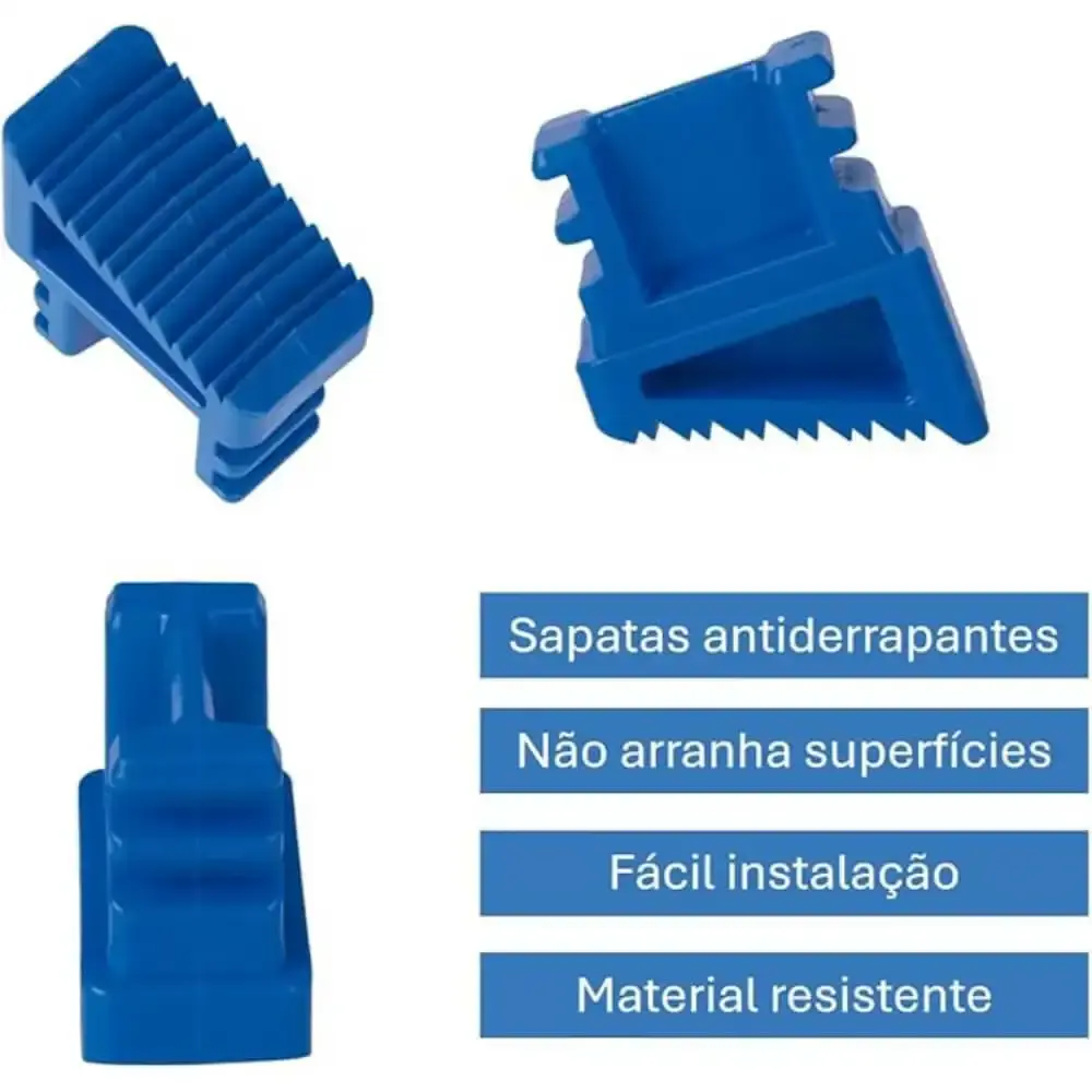 Protetor de pés para escadas com 4 unidades 6085 Mor — fotografia 3