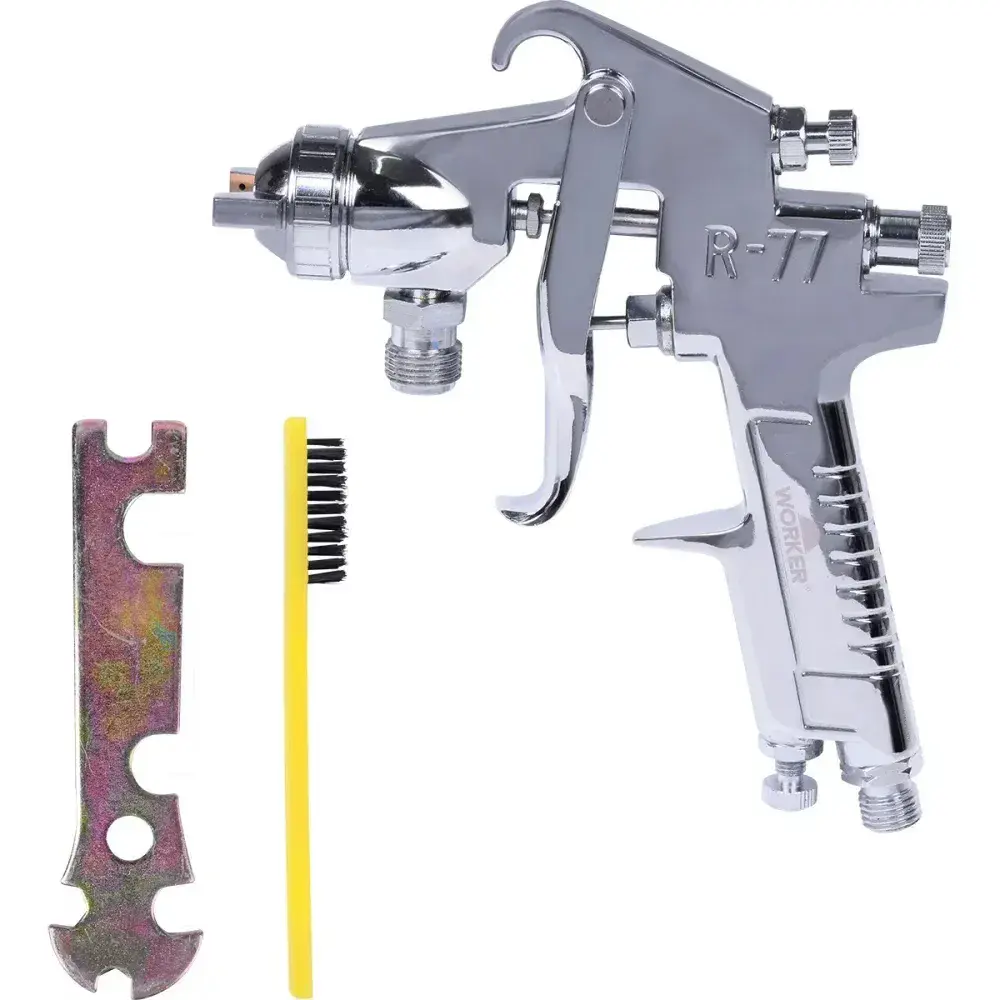 Pistola para pintura tanque de pressão Worker — fotografia 5