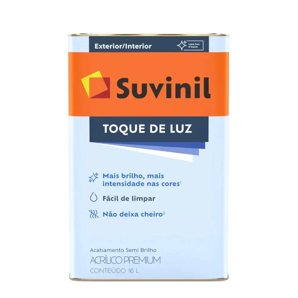 Acrílico toque luz semi brilho base C2 16L suvinil selfcolor — fotografia 3