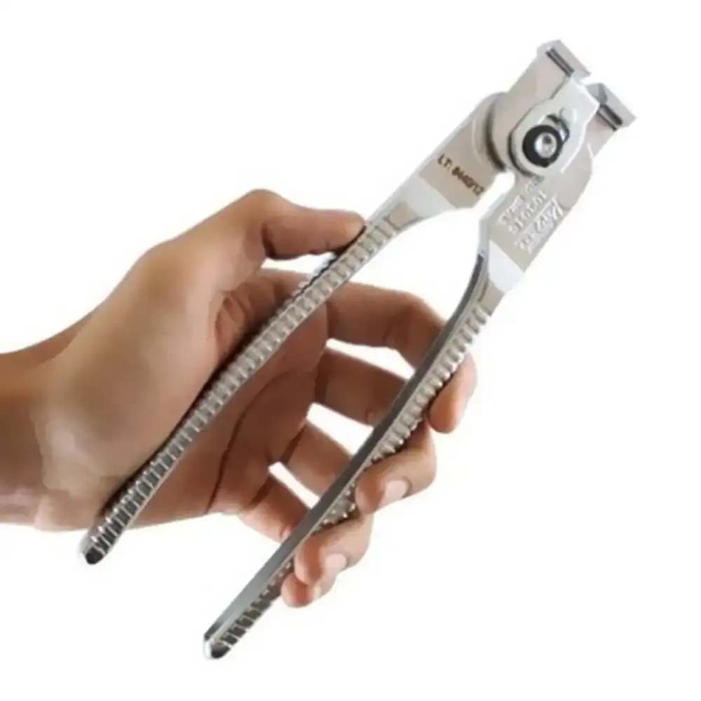 Alicate para aplicar abraçadeira tipo ponte 21CM aço especial 103016 Raven — fotografia 5
